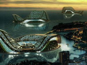 DUBAI Lilypad Floating City @ strange world